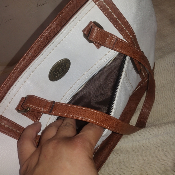 B.o.c  White Leather BOC Bag - Picture 15 of 16